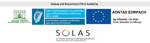 Galway and Roscommon ETB Banner Logos